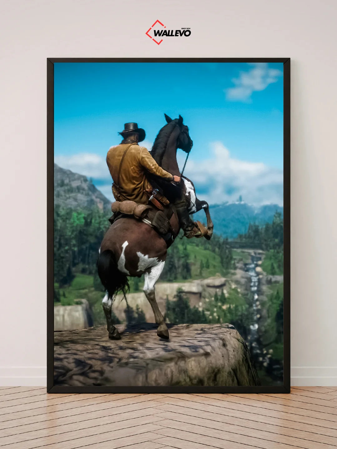 Red Dead Redemption-Themed Wall Frame – Western Adventure at Its Best