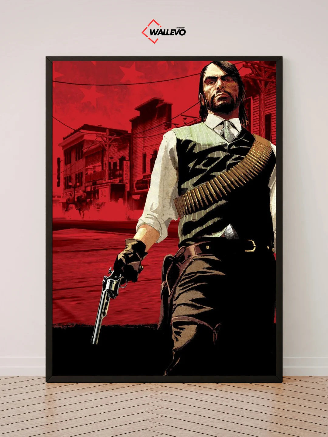 Red Dead Redemption-Themed Wall Frame – Western Adventure at Its Best