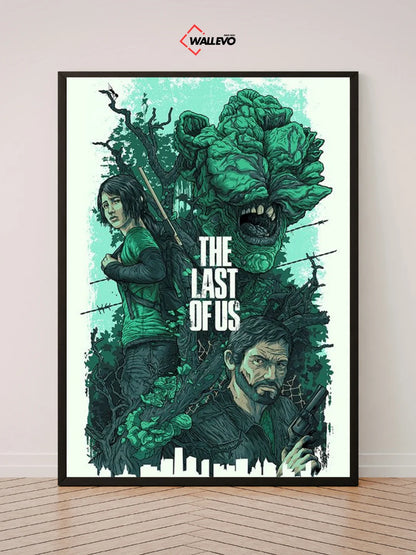 The Last of Us-Themed Wall Frame – A Masterpiece for Gamers