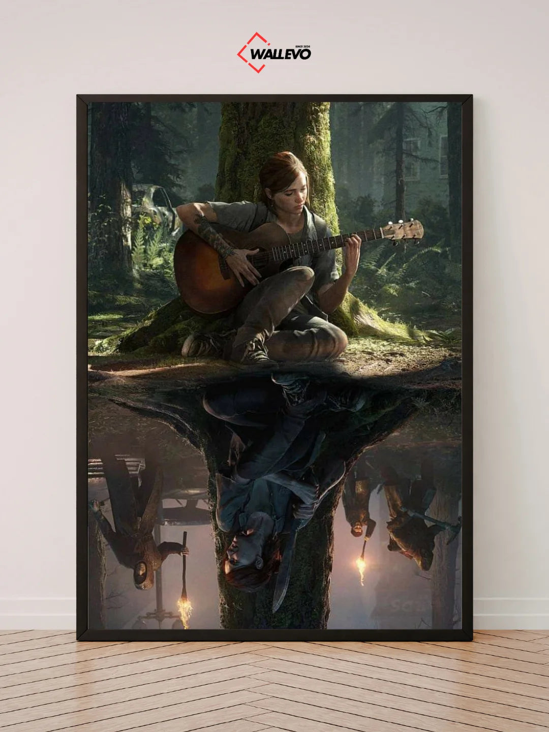 The Last of Us-Themed Wall Frame – A Masterpiece for Gamers