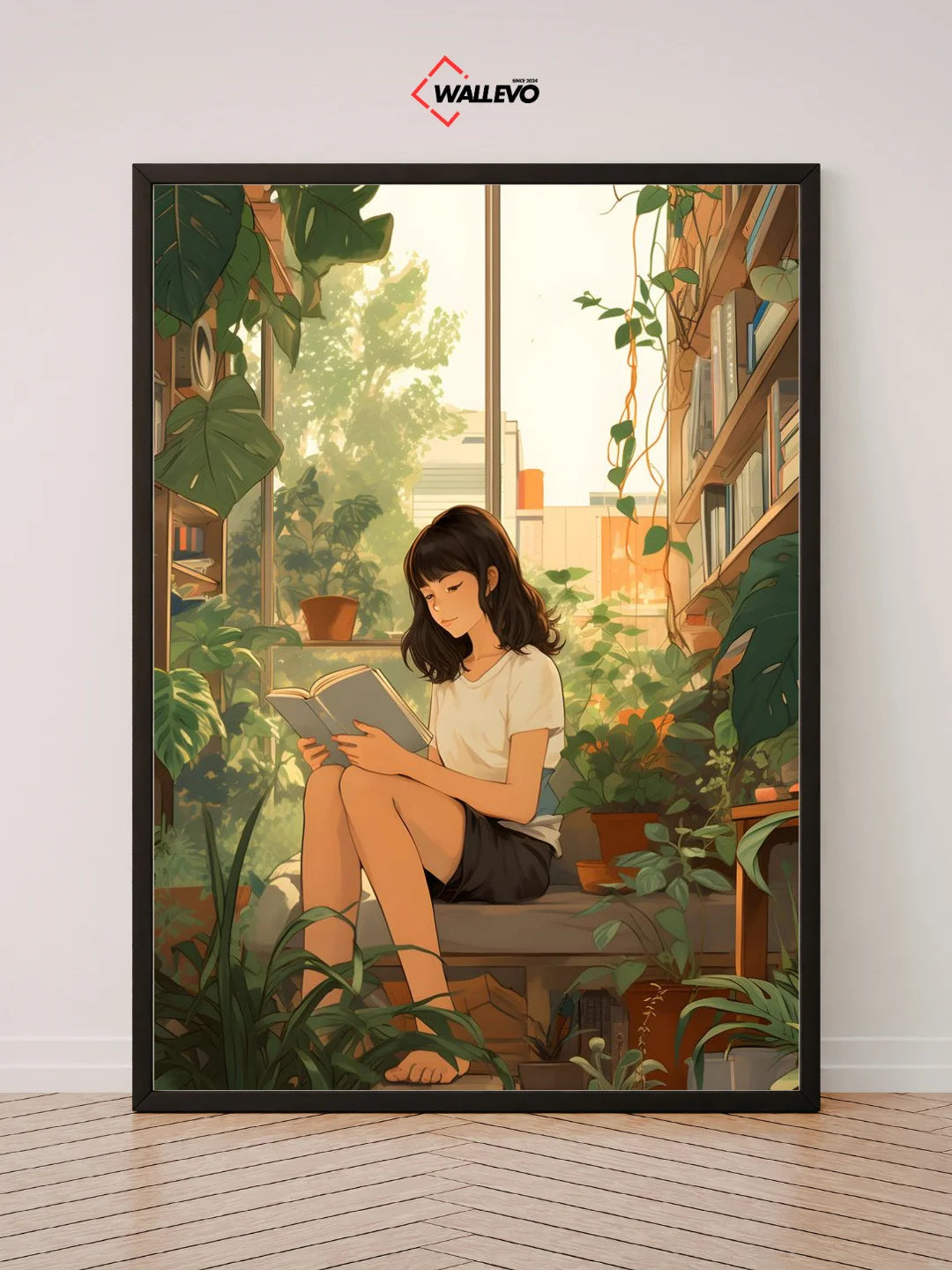 Aesthetic Wall Frame – A Touch of Soft Beauty for Your Space