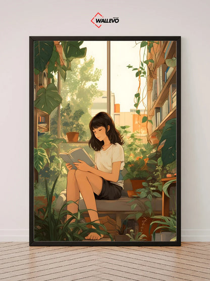 Aesthetic Wall Frame – A Touch of Soft Beauty for Your Space