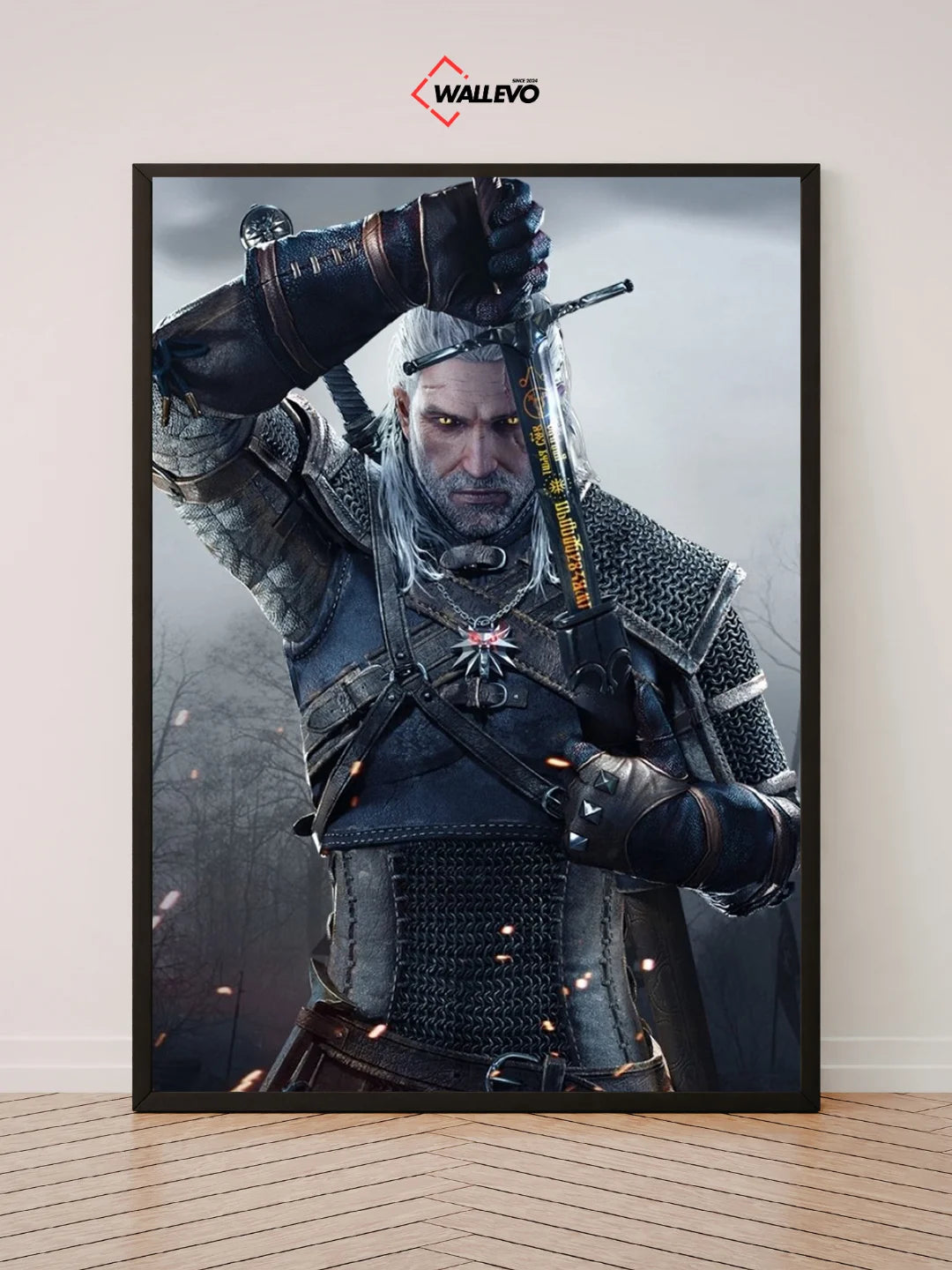 The Witcher-Themed Wall Frame