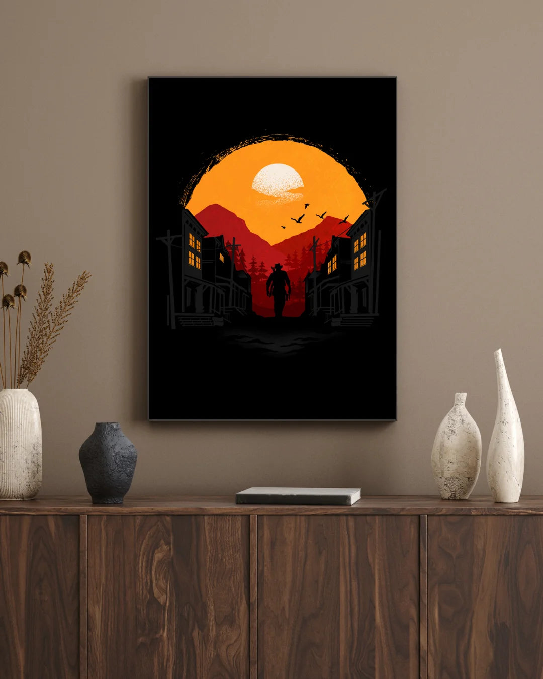 RDR Wall Frame – Gaming Wall Decor (Limited Offer)