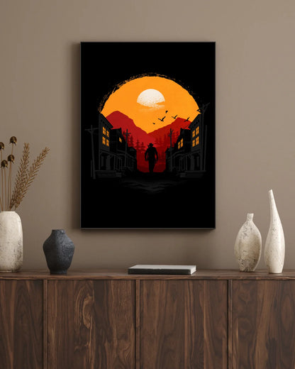 RDR Wall Frame – Gaming Wall Decor (Limited Offer)