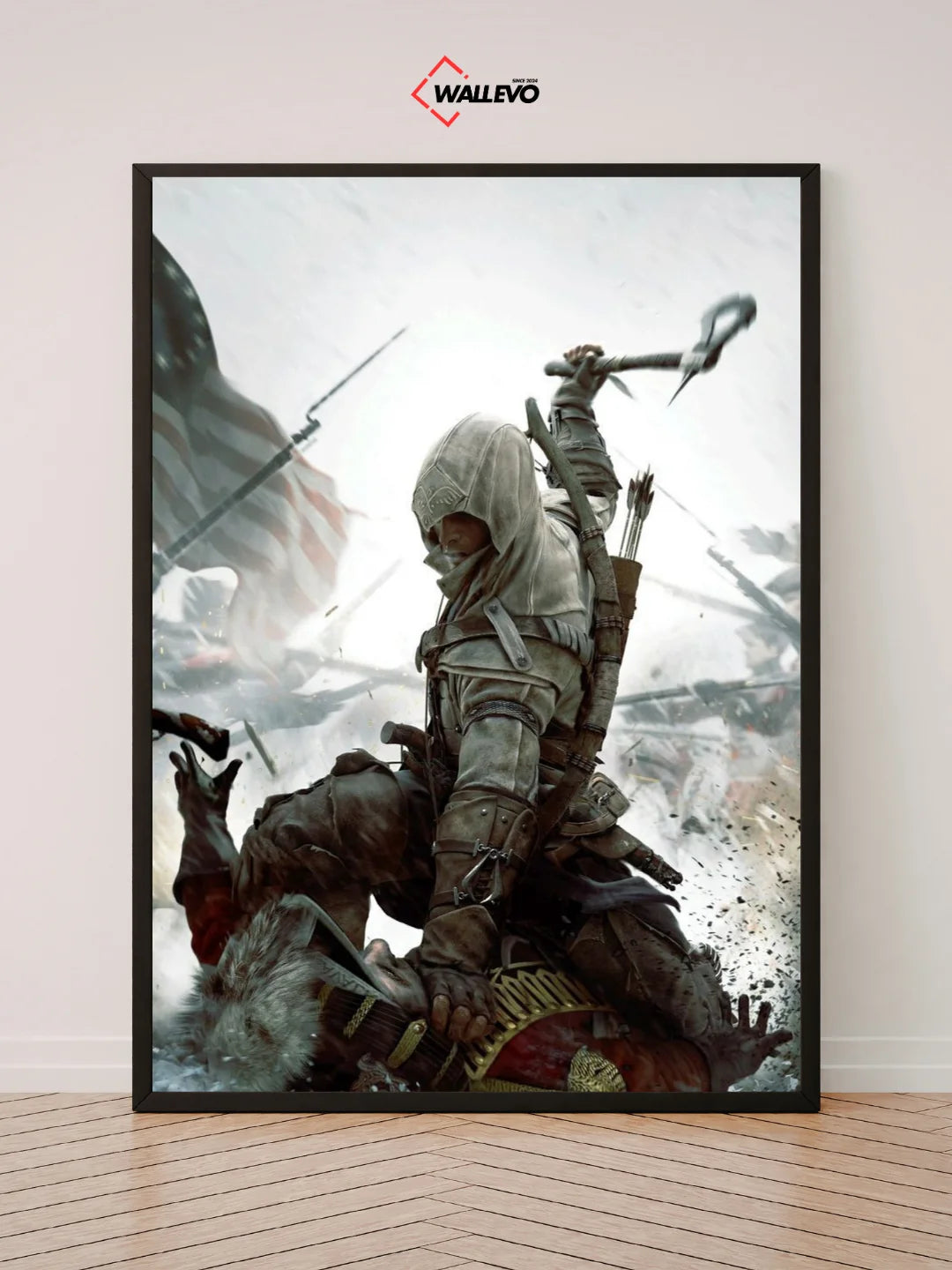 Assassin's Creed Themed Wall Frame – A Tribute to the Hidden Blade
