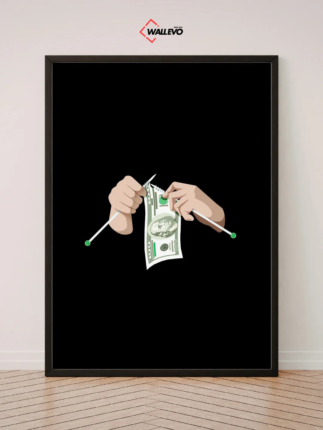 Aesthetic Wall Frame – A Touch of Soft Beauty for Your Space