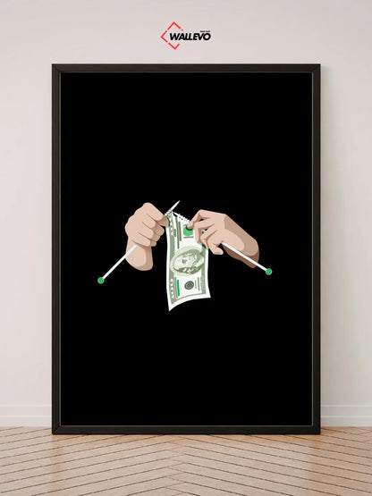 Aesthetic Wall Frame – A Touch of Soft Beauty for Your Space