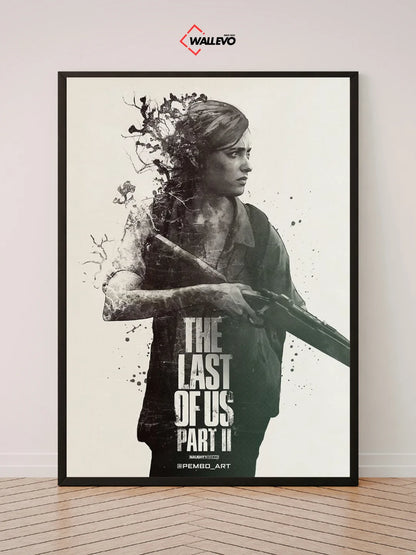 The Last of Us-Themed Wall Frame – A Masterpiece for Gamers