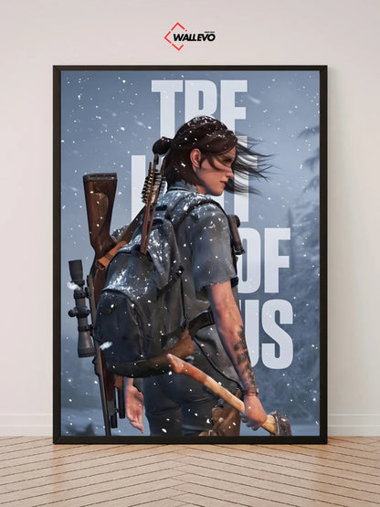 The Last of Us-Themed Wall Frame – A Masterpiece for Gamers