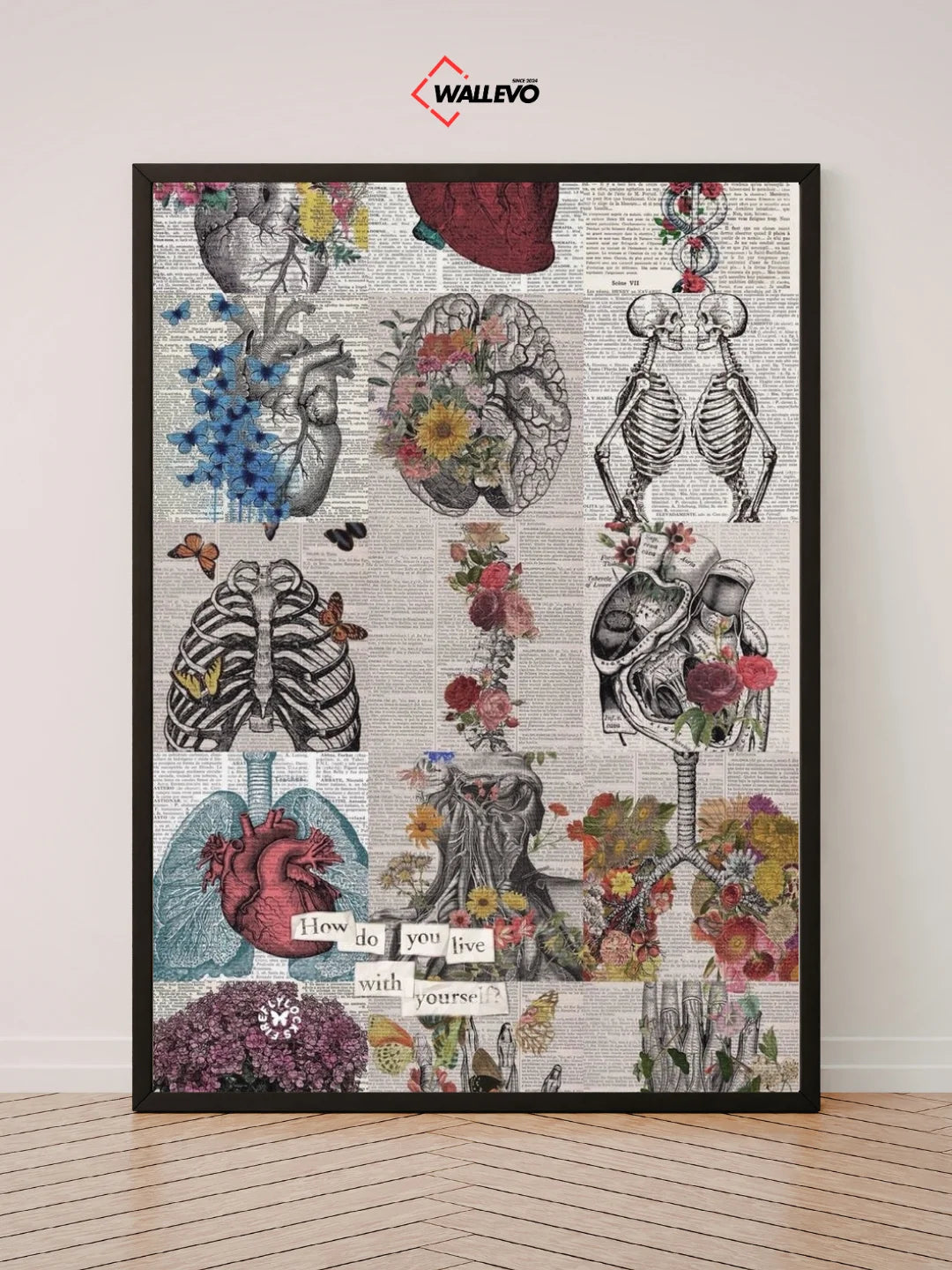 Aesthetic Wall Frame – A Touch of Soft Beauty for Your Space