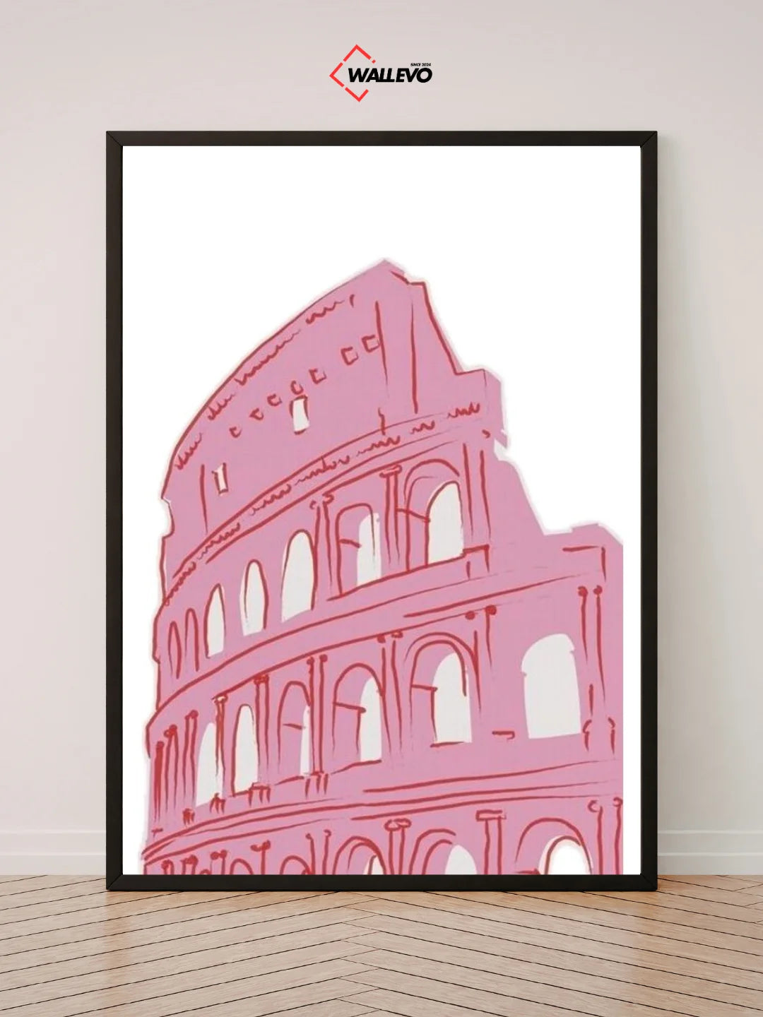 Aesthetic Wall Frame – A Touch of Soft Beauty for Your Space