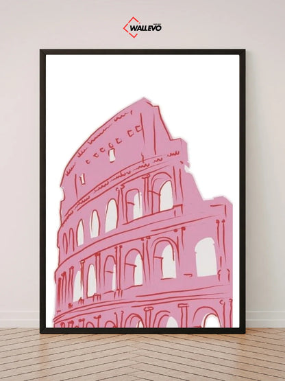 Aesthetic Wall Frame – A Touch of Soft Beauty for Your Space
