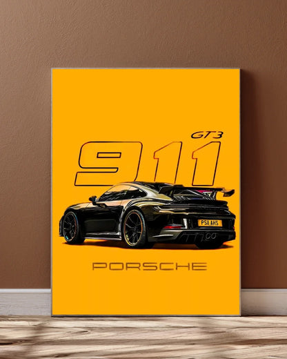 Porsche 911 GT3 – Luxury Sports Car Wall Art(Limited Offer)