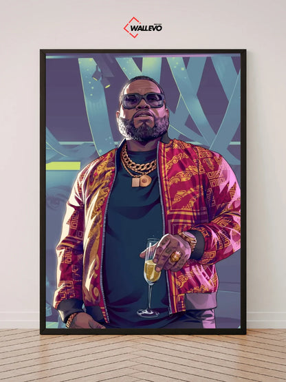 GTA 6 Character-Themed Wall Frame – Embrace the Future of Gaming