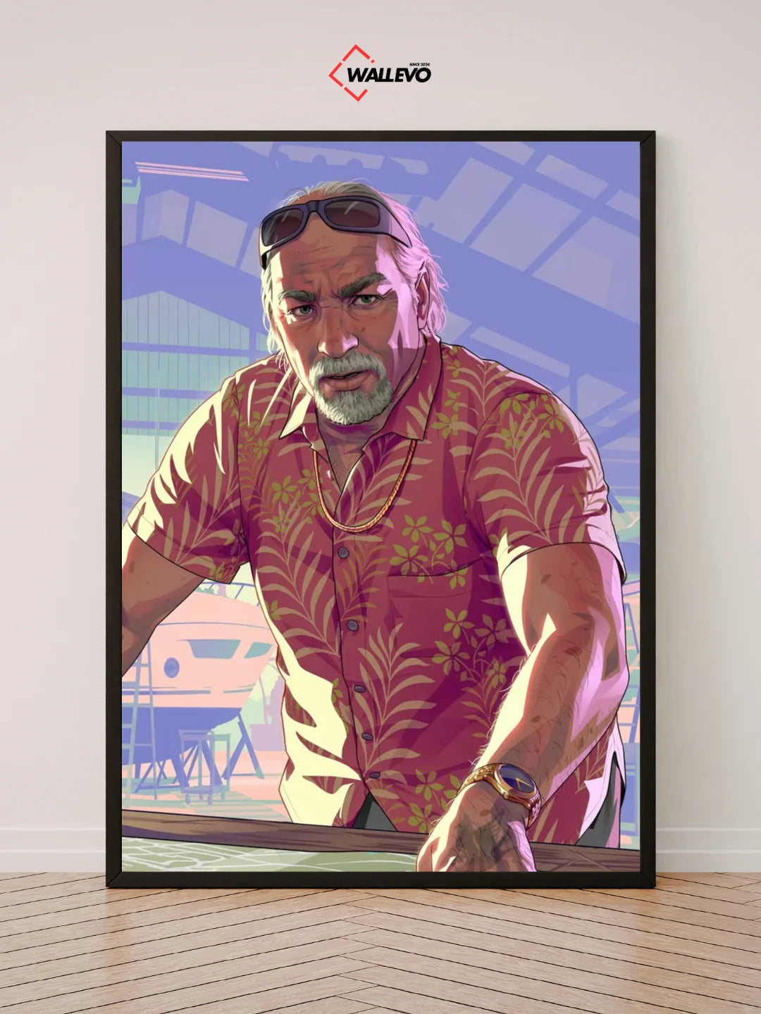GTA 6 Character-Themed Wall Frame – Embrace the Future of Gaming