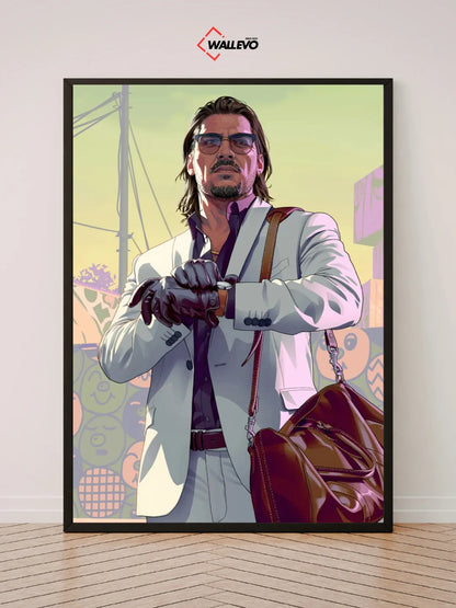 GTA 6 Character-Themed Wall Frame – Embrace the Future of Gaming