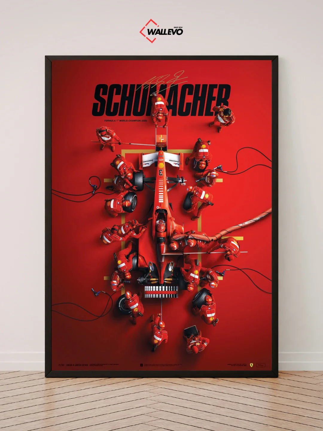 F1 Racing Premium Wall Frame – Speed and Style for Your Space