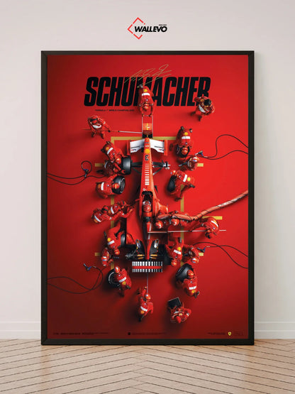 F1 Racing Premium Wall Frame – Speed and Style for Your Space