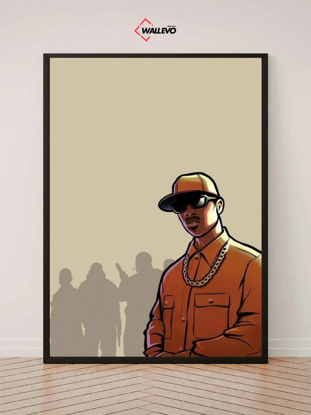 GTA San Andreas-Themed Wall Frame – Relive the Classic Adventure