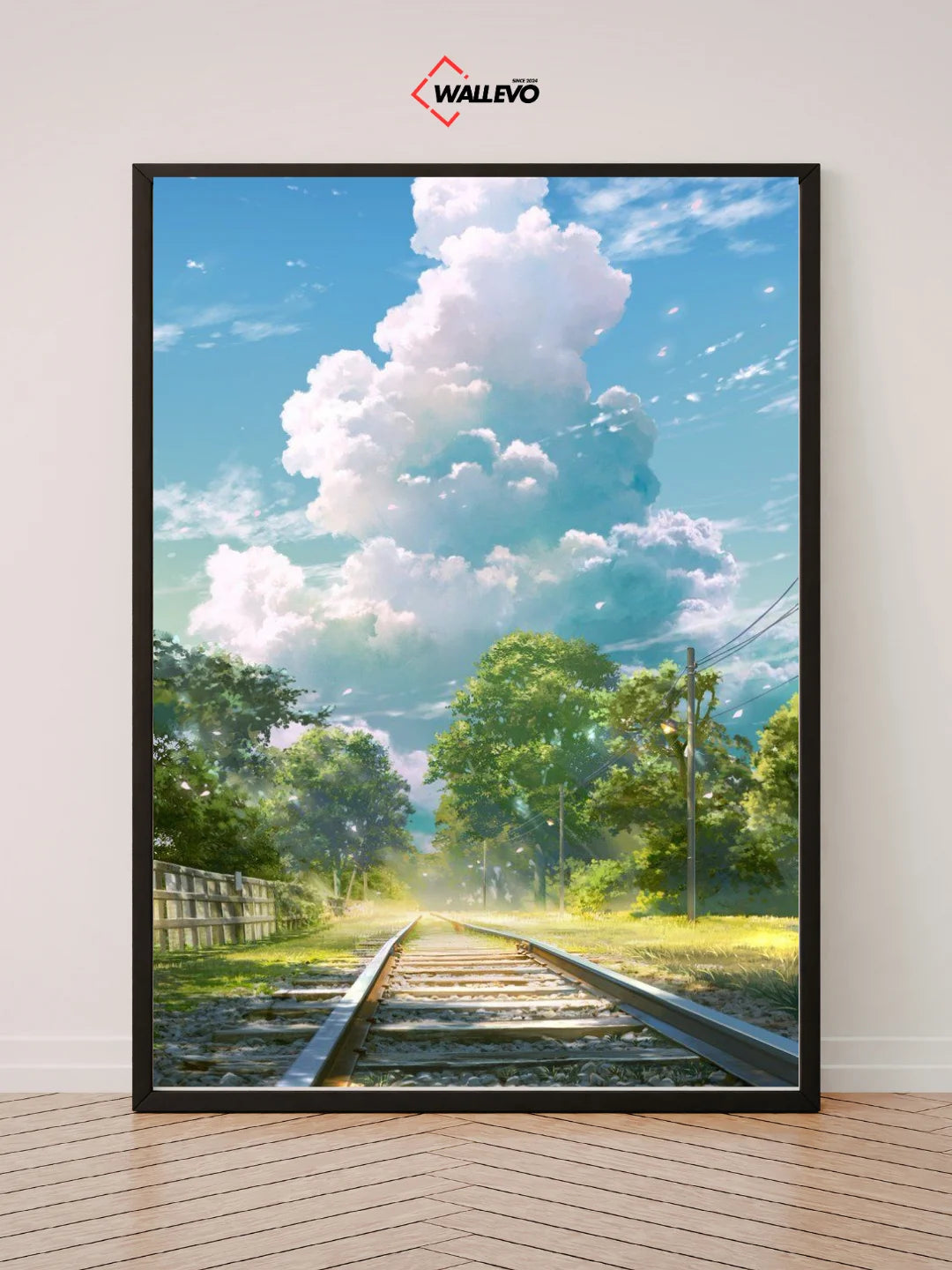 Aesthetic Wall Frame – A Touch of Soft Beauty for Your Space