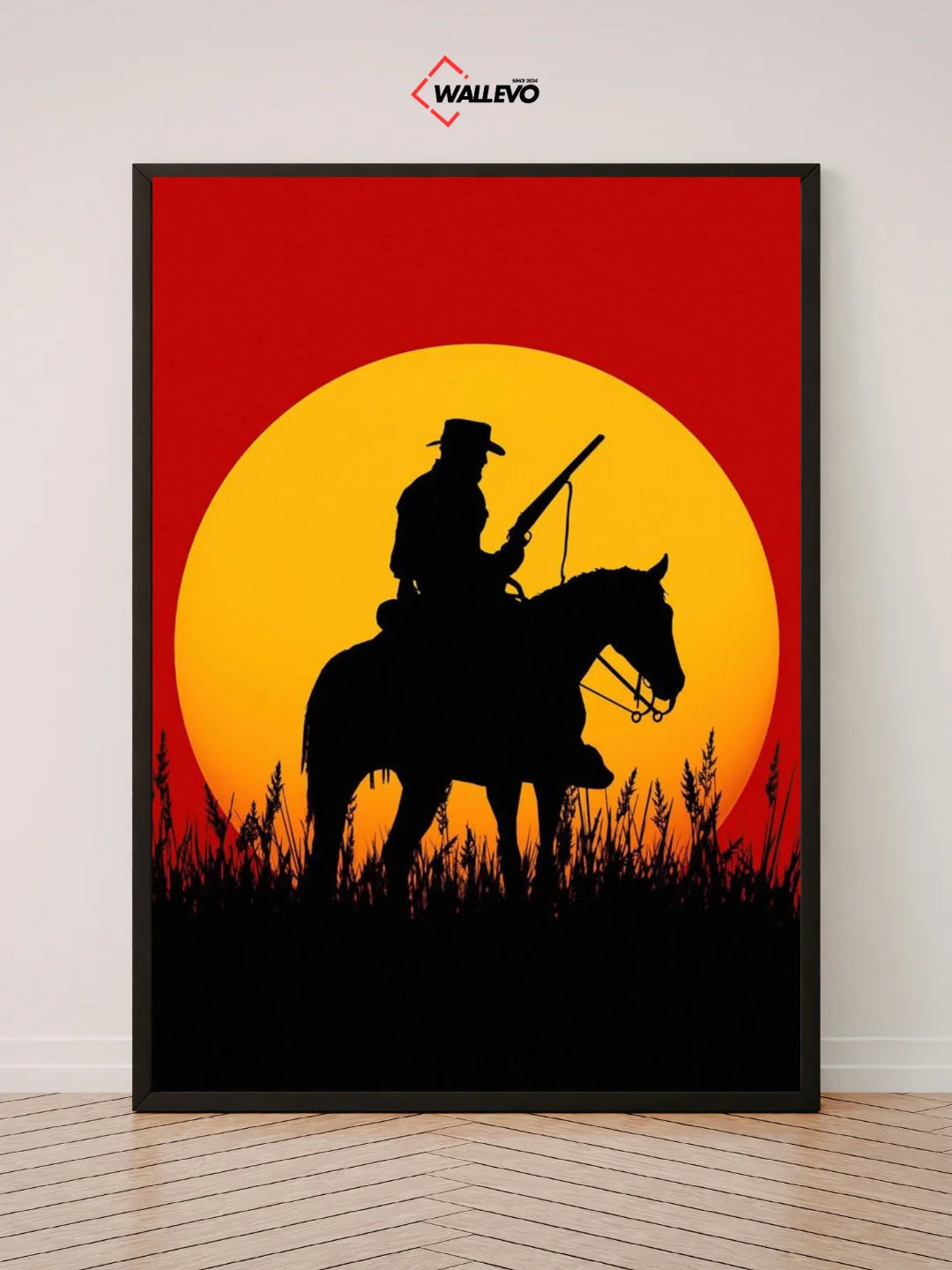Red Dead Redemption-Themed Wall Frame – Western Adventure at Its Best