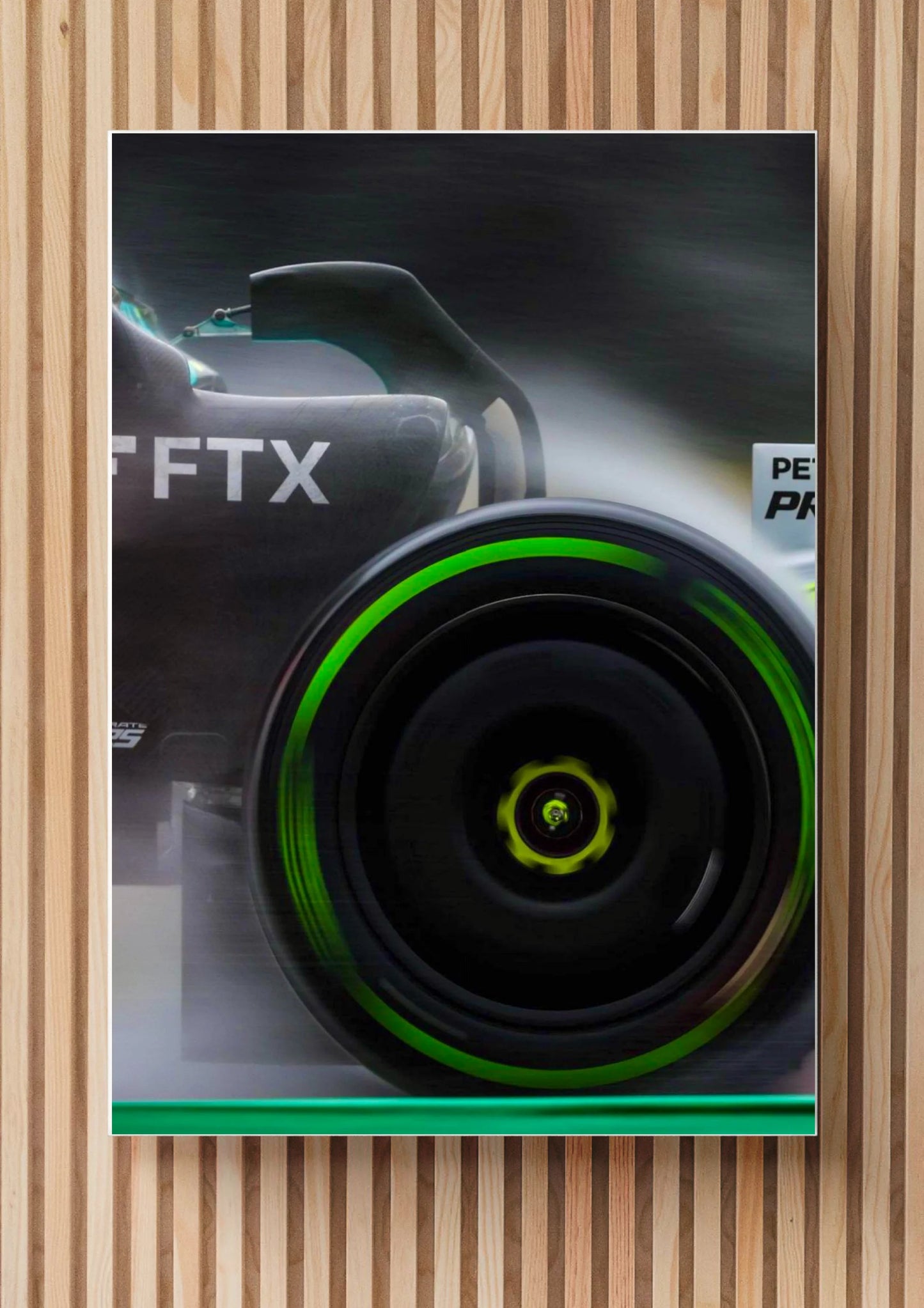 A Bold Statement of Speed - Wall Frame