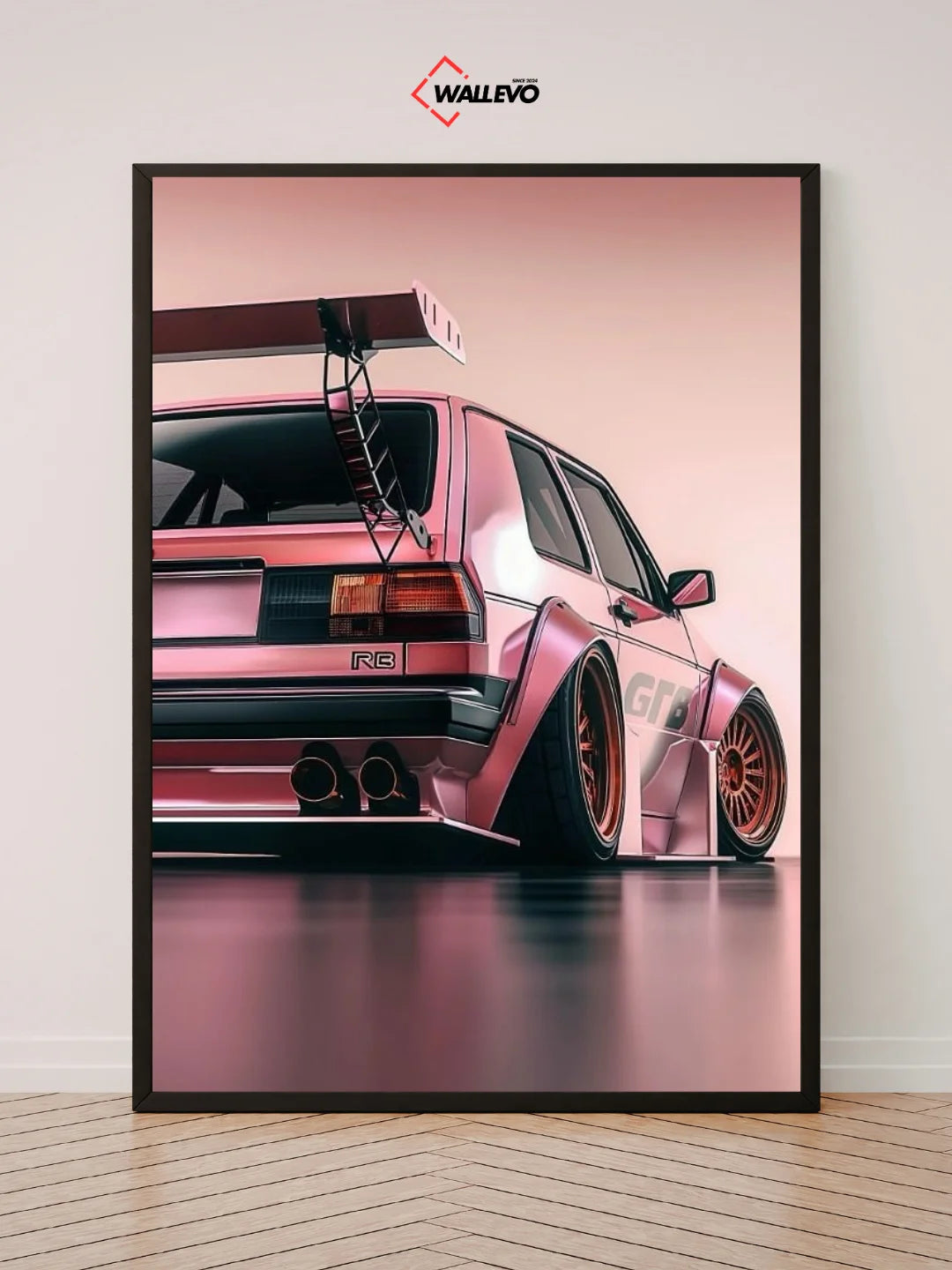A Stylish Blend of Power & Elegance - Wall Frame