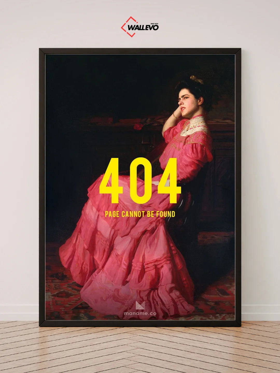 Aesthetic Wall Frame – A Touch of Soft Beauty for Your Space