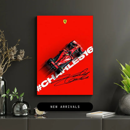 F1 Car Wall Frame – Formula 1 Racing Speed Art Decor
