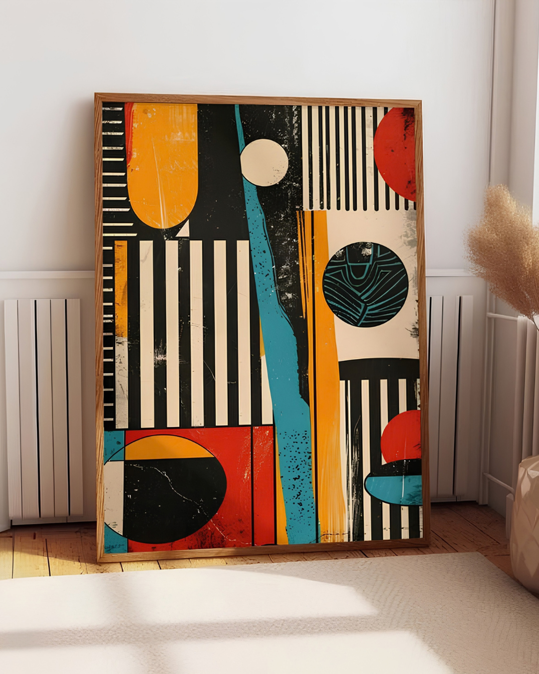 Modern Abstract Geometry – Aesthetic Wall Frame