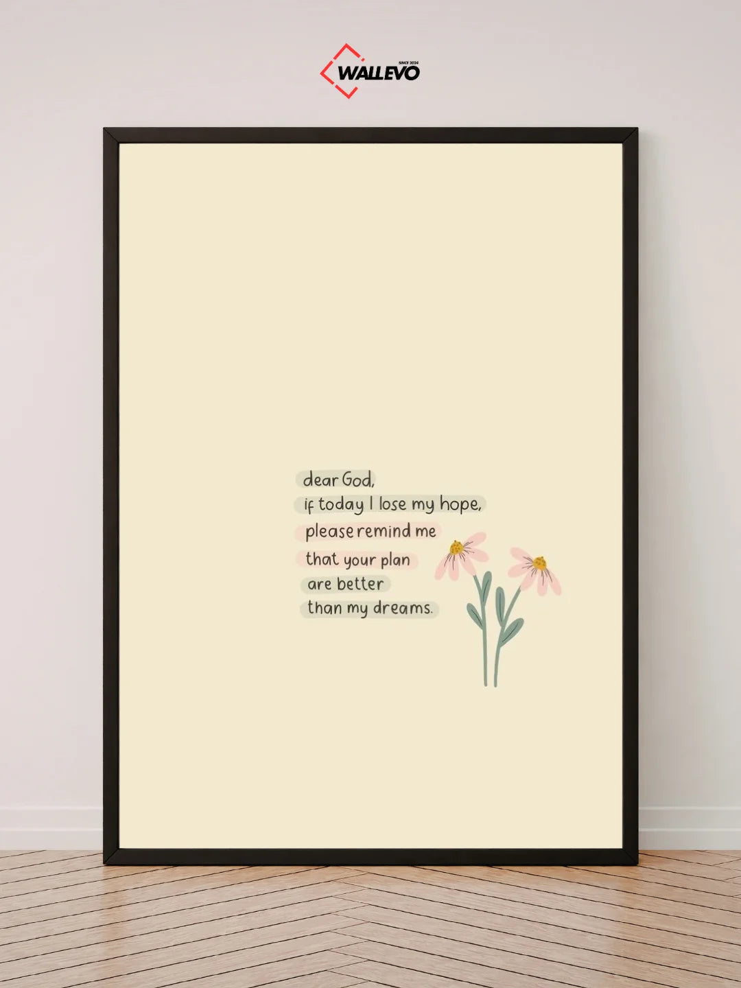 Embrace the Journey – Every Step Leads to Beauty" – An Inspiring Wall Frame