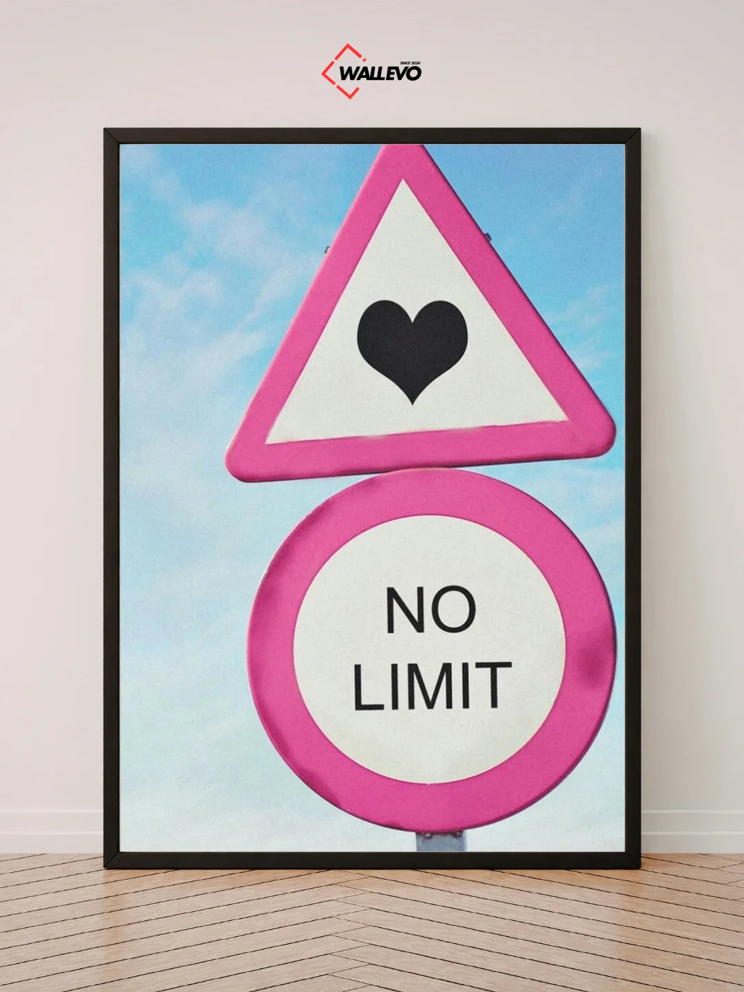 No Limits – Push Boundaries & Chase Dreams - Wall Frame