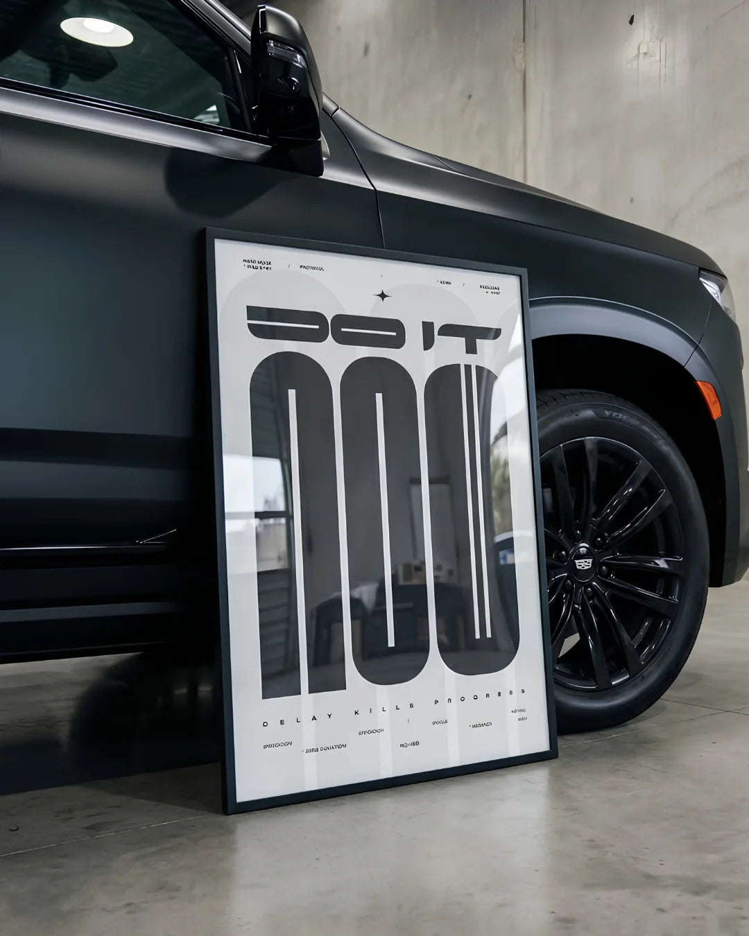 Do It Now – Black Premium Aesthetic Wall Frame