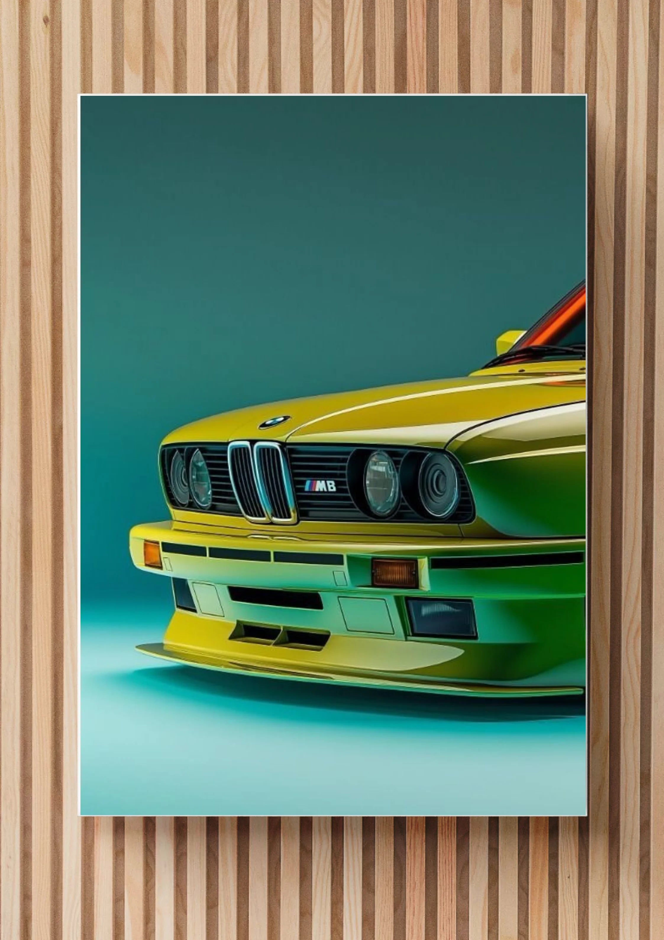 Power and Performance for Car Enthusiasts - Wall Frame