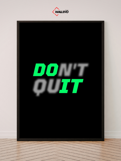 Motivational & Inspirational Quote Wall Frame