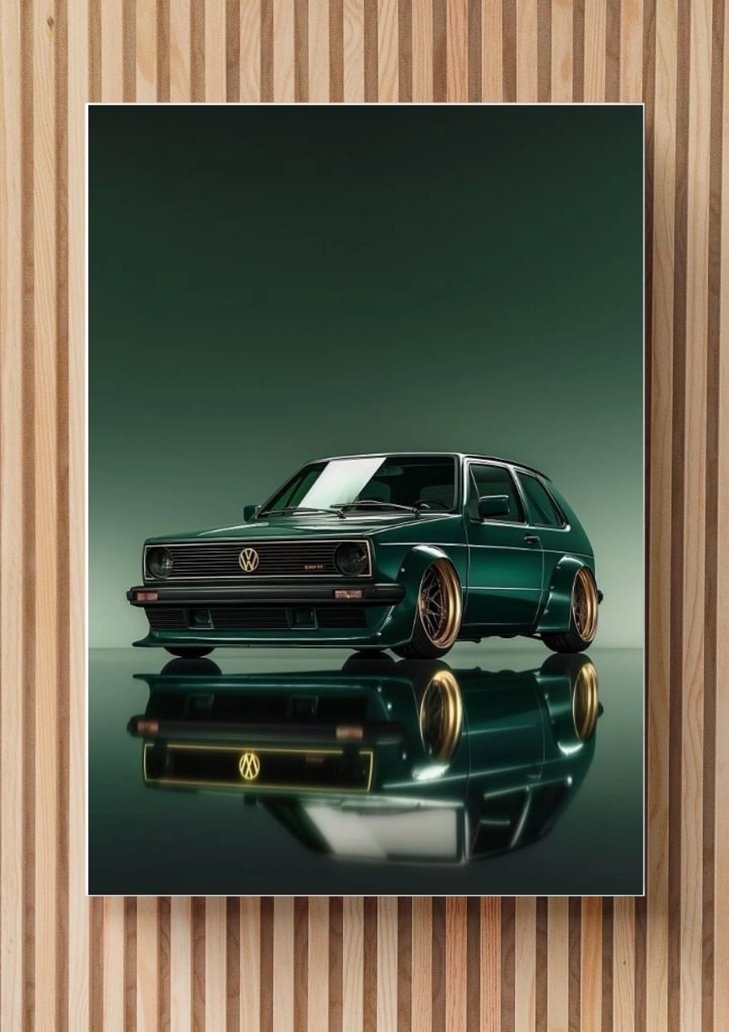 A Bold Statement for Car Enthusiasts - Wall Frame