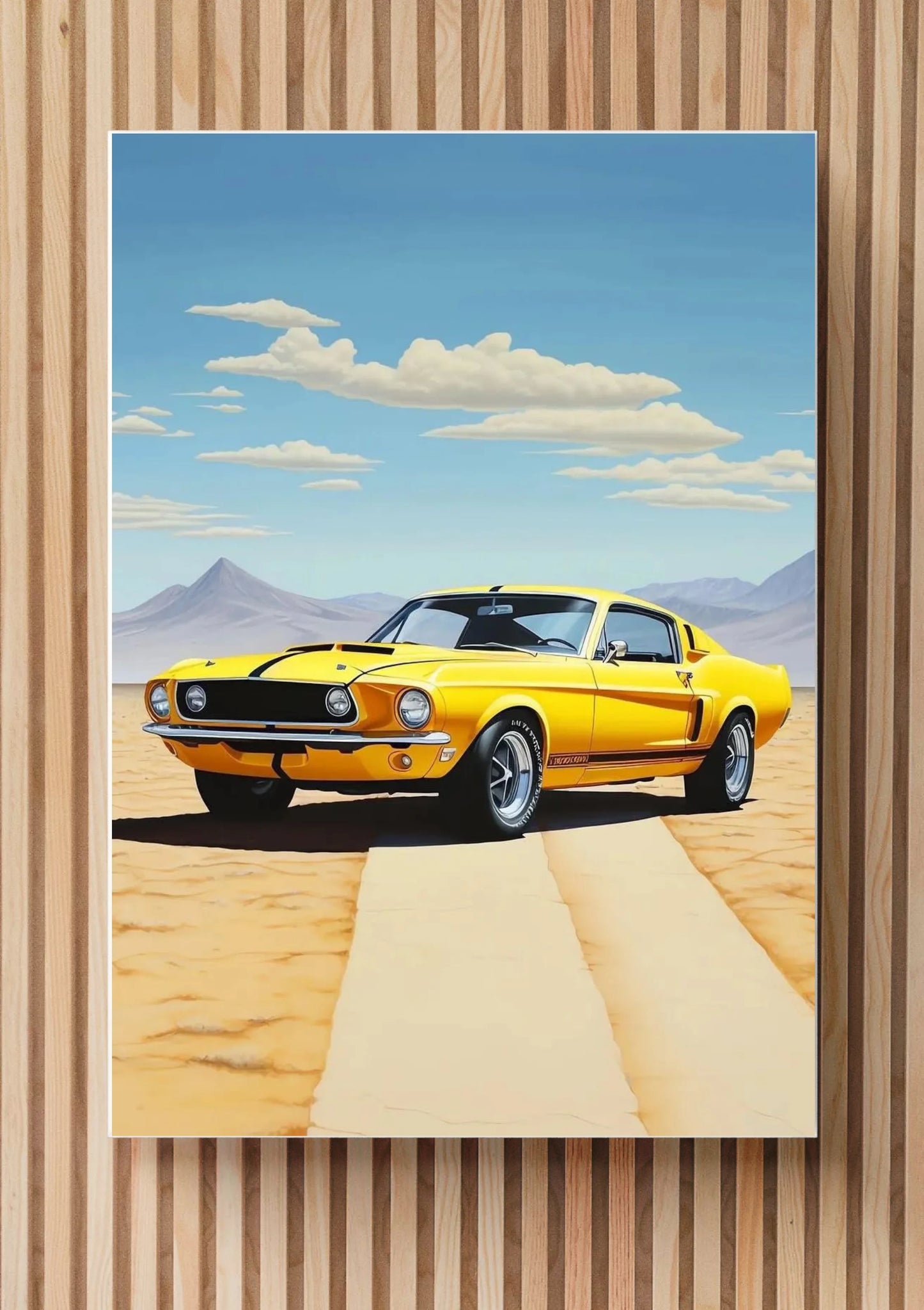 The Ultimate Muscle Car Art - Wall Frame