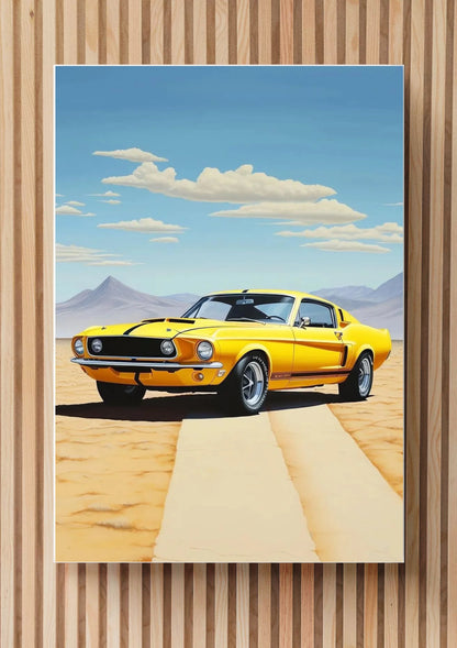 The Ultimate Muscle Car Art - Wall Frame