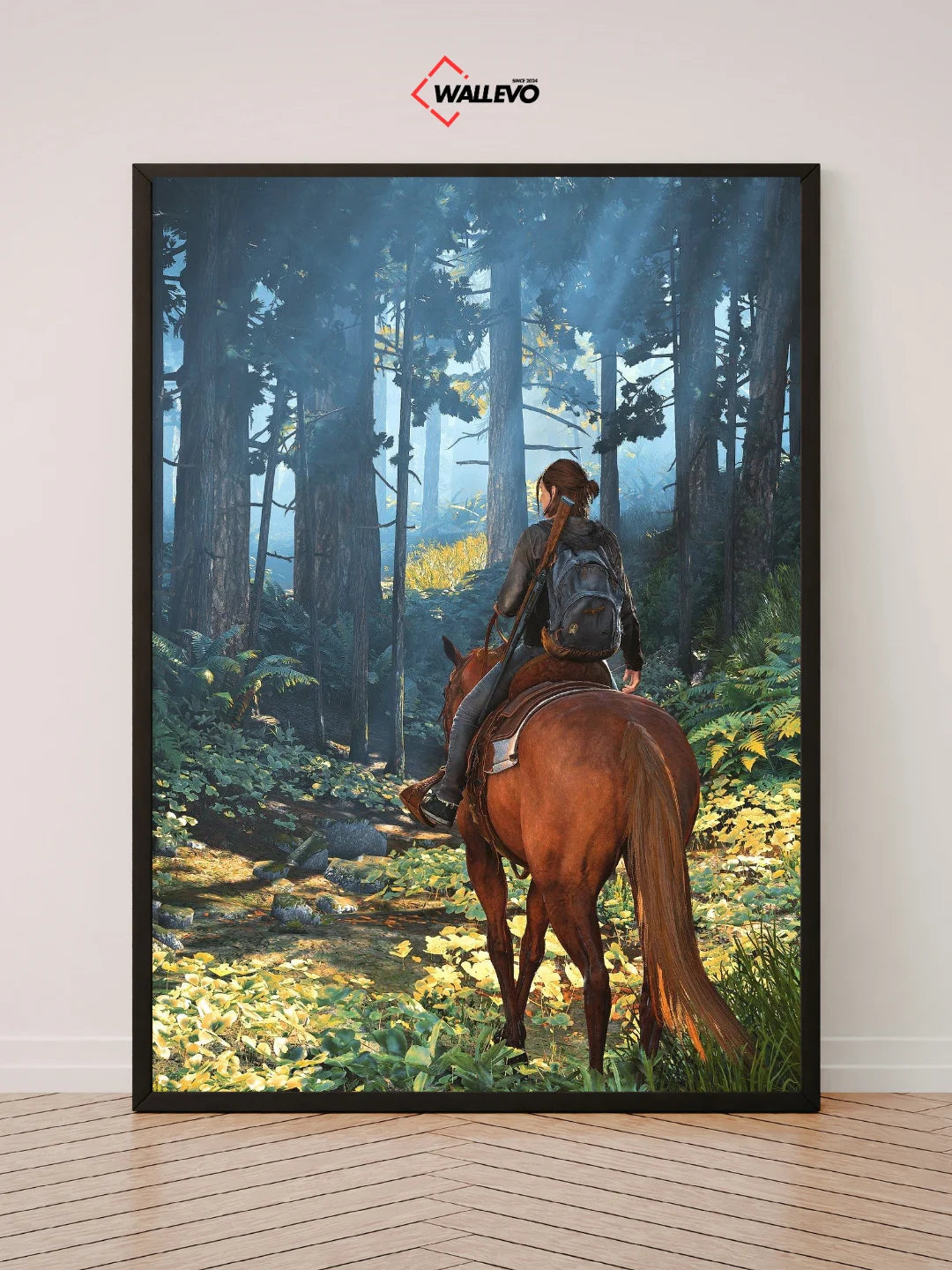 The Last of Us-Themed Wall Frame – A Masterpiece for Gamers