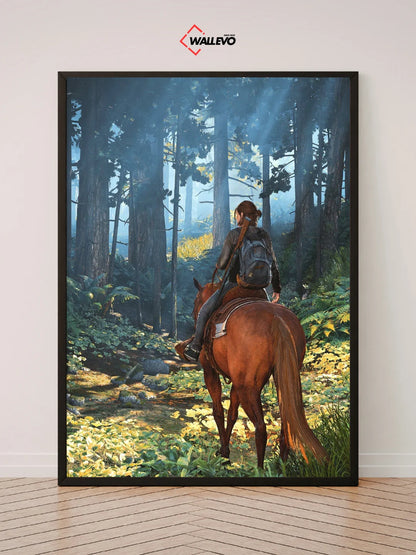 The Last of Us-Themed Wall Frame – A Masterpiece for Gamers