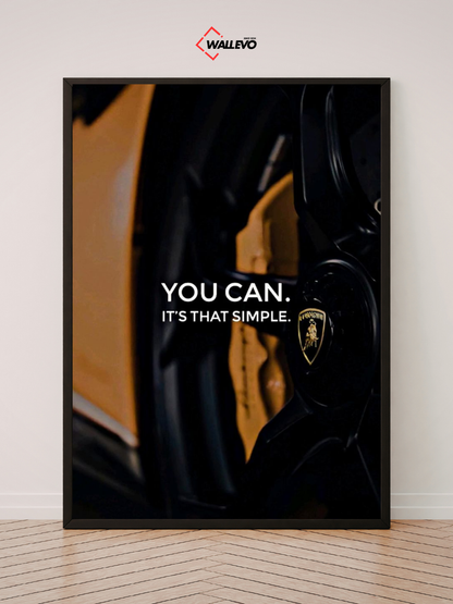Motivational & Inspirational Quote Wall Frame