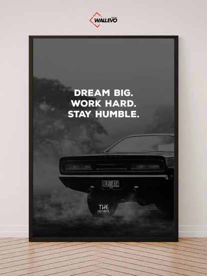 Motivational & Inspirational Quote Wall Frame