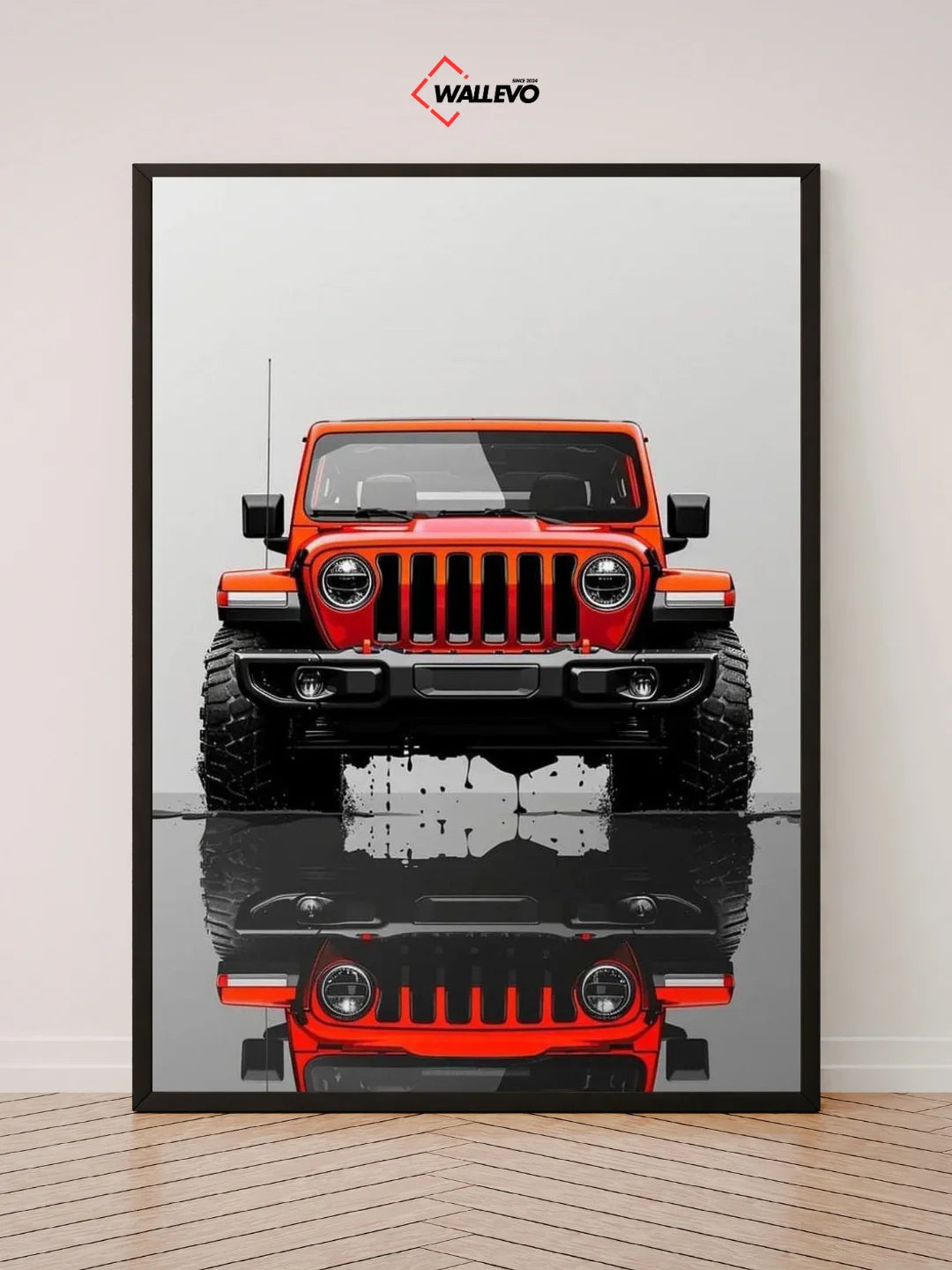 Off-Road Adventure in Bold Style - Wall Frame