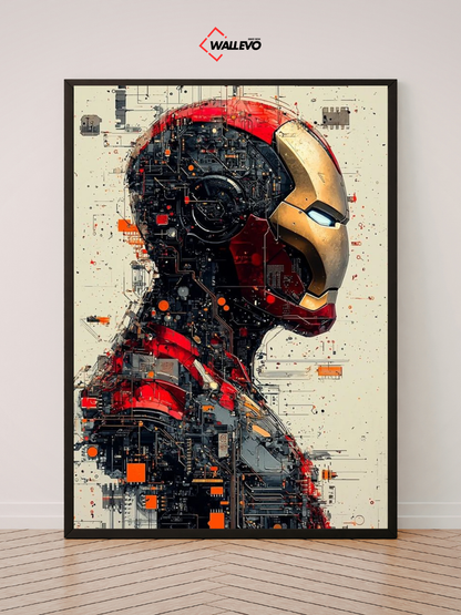 Iron Man Customized Wall Frame – Your Design, Your Style