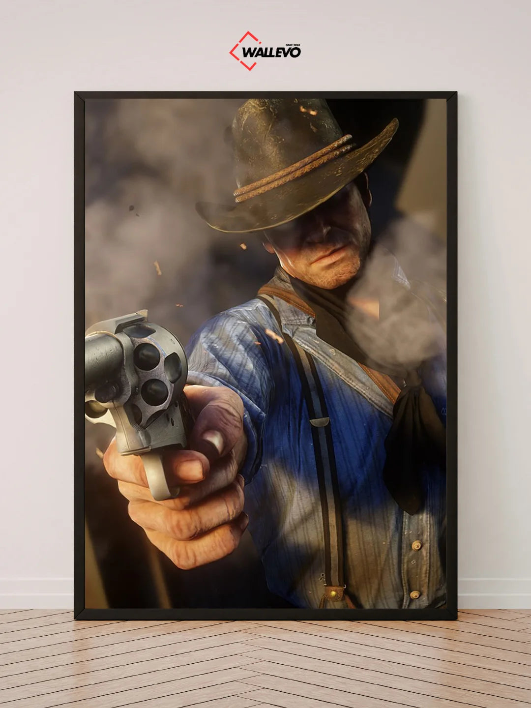 Red Dead Redemption-Themed Wall Frame – Western Adventure at Its Best