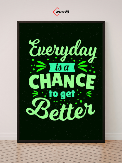 Motivational & Inspirational Quote Wall Frame