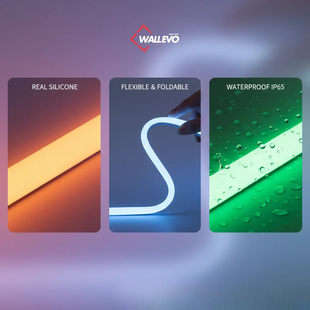 NEON RGB Magic 5-Meter Multicolor LED Neon Light – Remote & Mobile Control