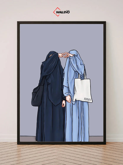 Together in Faith – A Heartwarming Wall Frame
