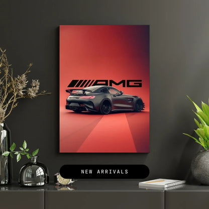 Mercedes AMG Wall Frame – Luxury Performance Car Art Decor